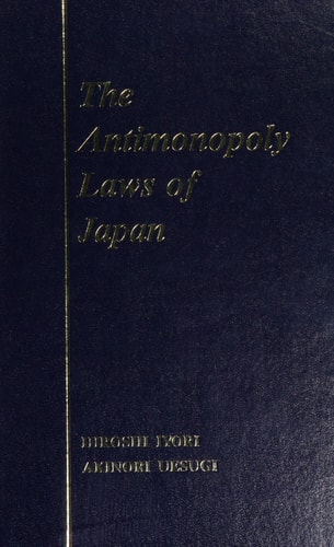 Antimonopoly Laws of Japan