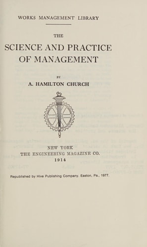 Science and Practice of Management