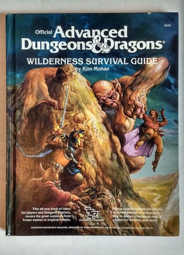 Advanced Dungeons & Dragons Wilderness Survival Guide