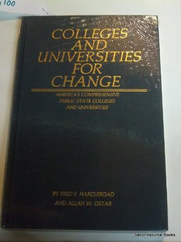 Colleges and Universities for Change: America's Comprehensive Public State Colleges and Universities
