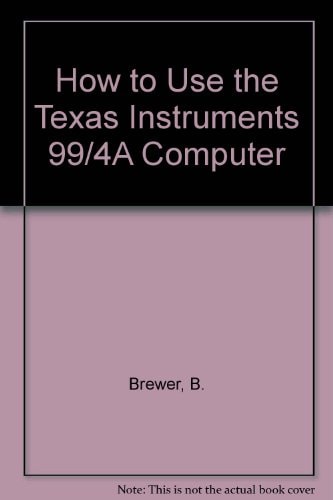 How to Use the TI-99/4A