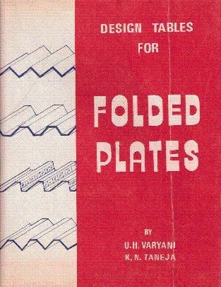 Design tables for folded plates