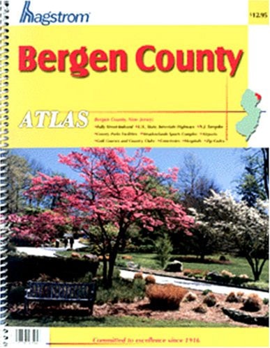 Hagstrom Bergen County, New Jersey Atlas