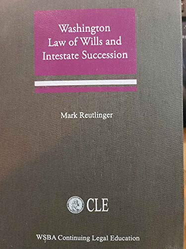 Washington Law of Wills and Intestate Succession