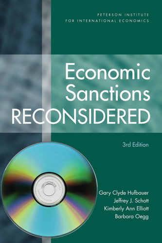 Economic Sanctions Reconsidered [with CD]