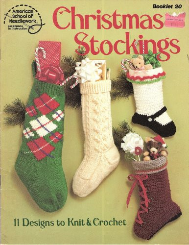 Christmas Stockings (11 Designs To Knit & Crochet) Booklet 20