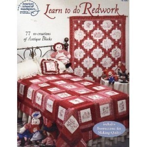 Learn to Do Redwork 77 Re-Creations of Antique Blocks