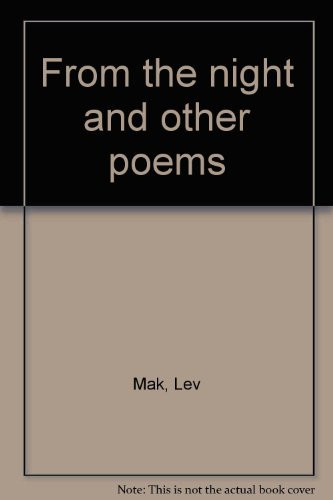 From the night and other poems