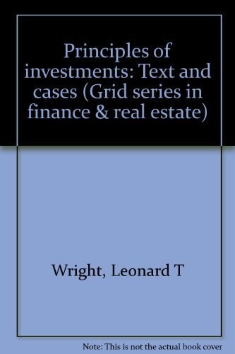 Principles of Investments Text and Cases