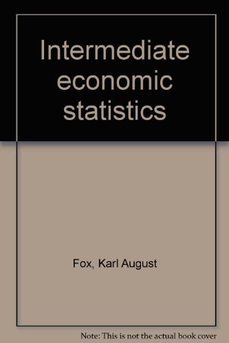 Intermediate Economic Statistics: A guide to recent developments and literature, 1968-1978