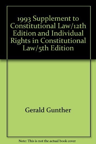 Constitutional Law, 1992