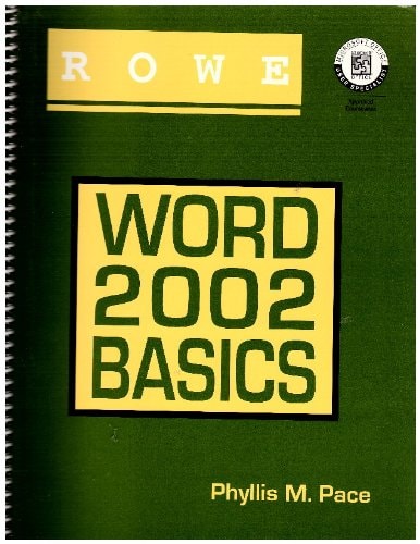 Word 2002 Basics