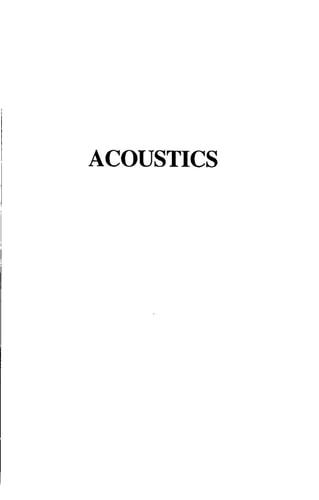 Acoustics