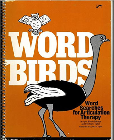 Word Birds Word Searches for Articulation Therapy