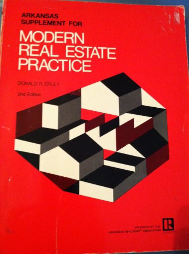Arkansas Supplement for Modern Real Estate Practice