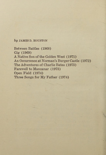 Three Songs For My Father (Yes! Capra Chapbook Series Number 23)