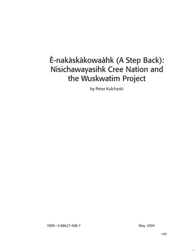 È-nakàskàkowaaàhk