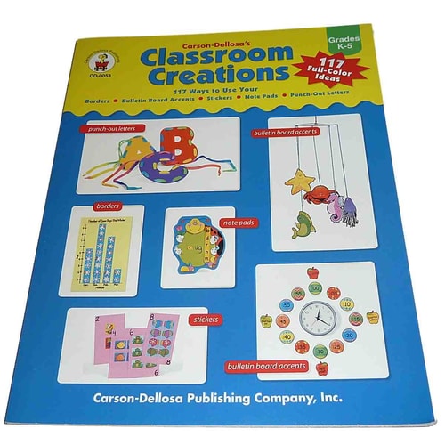Carson-Dellosa Classroom Creations 119 Uses for Decorative Materials