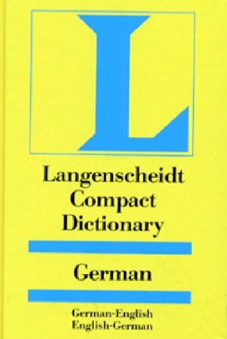 Langenscheidt's Compact German Dictionary German-English, English-German
