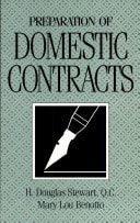 Preparation of Domestic Contracts