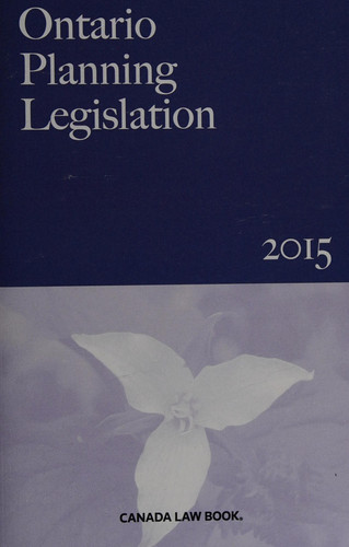 Ontario Planning Legislation