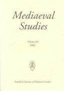 Mediaeval Studies 2002