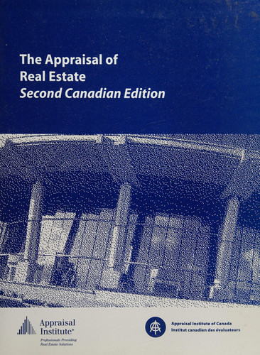 The Appraisal of Real Estate