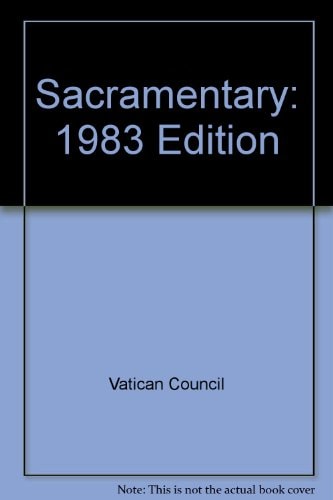 Sacramentary 1983 Edition