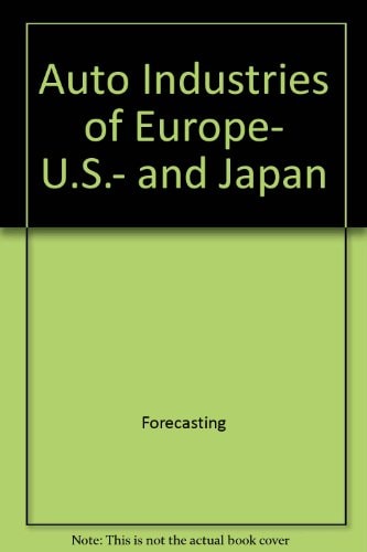 Japanese Industrial Competition to 1990