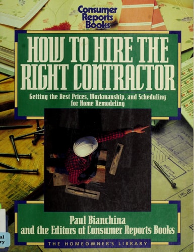 How to Hire the Right Contractor