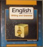 English for Christian Schools, Writing and Grammer, Teachers Edition, Book 4