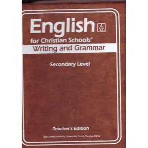 English for Christian Schools 7 Writing and Grammar