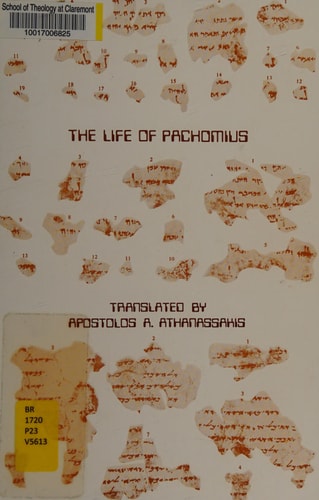 The Life of Pachomius Vita Prima Graeca