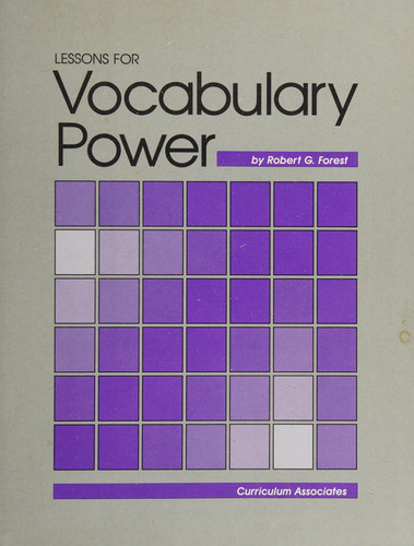 Lessons for Vocabulary Power Level II