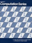 Enright Computation Series Book H - I Multiplication and Division of Fractions