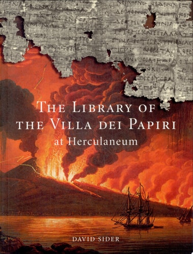 The Library of the Villa Dei Papiri at Herculaneum
