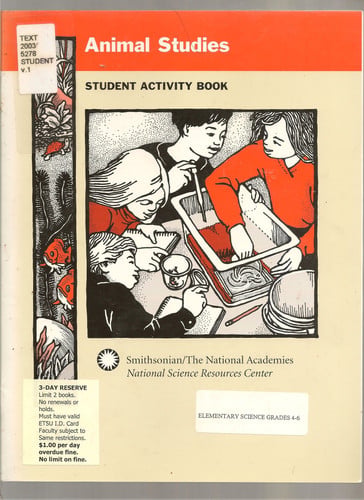 Animal Studies: Student activity book