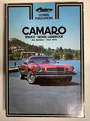 Camaro Service, Repair Handbook, All Models, 1967-1975