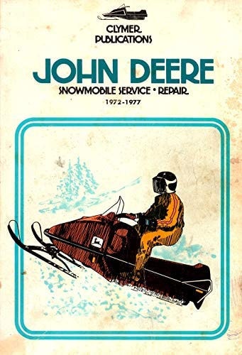 John Deere Snowmobile Service-Repair, 1972-1977