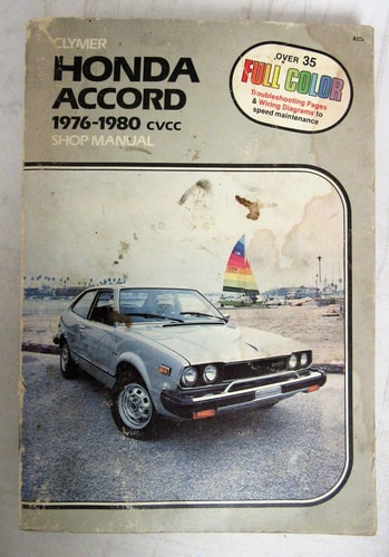 Honda Accord & Prelude 1976-1981 CVCC Shop Manual