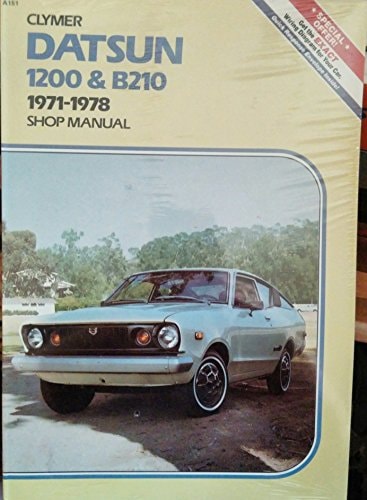 Datsun Service Repair Handbook 1200 and B210, 1971-1978