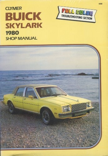 Buick Skylark, 1980 Shop Manual