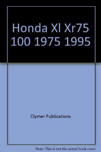 Honda XL/XR75-100, 1975-1991