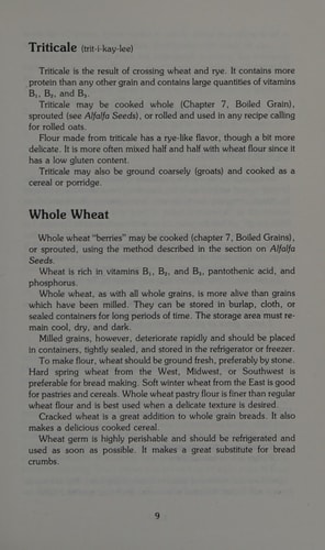 The All Natural Seed & Grain Cookbook