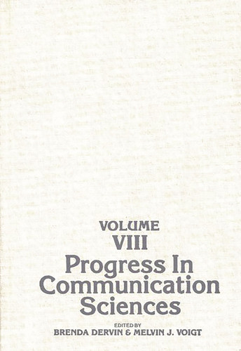 Progress in Communication Sciences