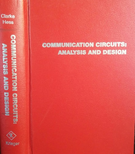 Communication Circuits Analysis and Design