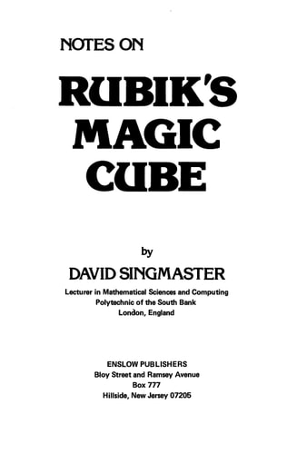 Edition published by Enslow Publishers