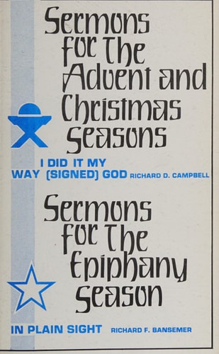 Sermons for the Epiphany Season In Plain Sight
