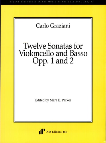 Twelve Sonatas for Violoncello and Basso, Opp. 1 and 2