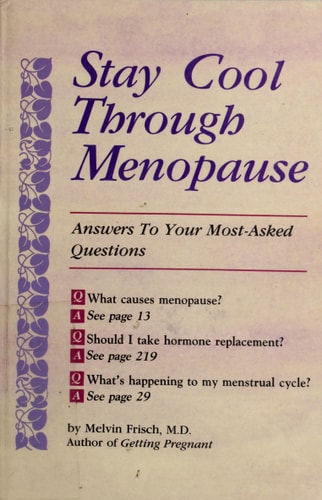 Staying cool/menopaus